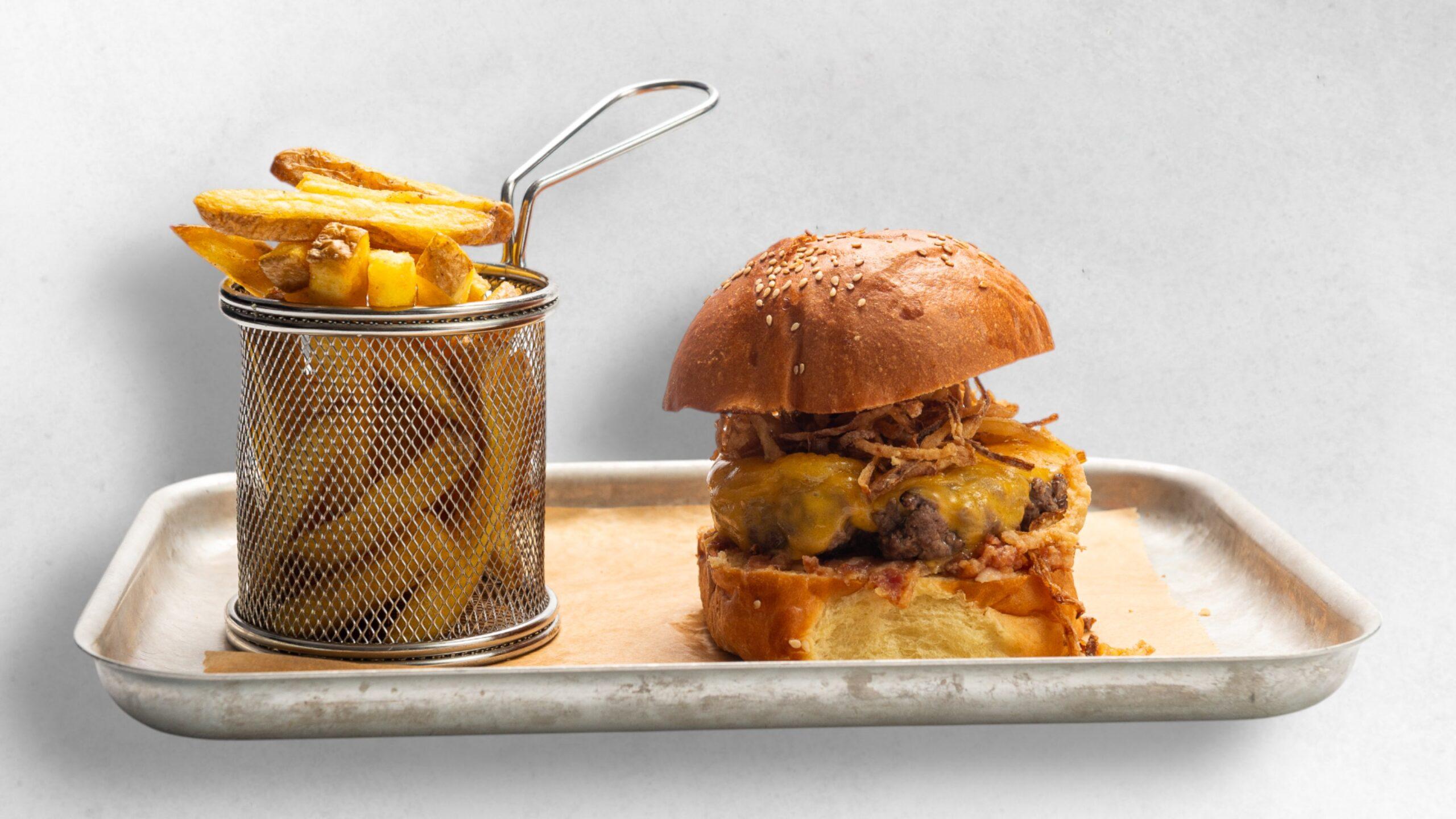 Whiskey Bacon Jam Burger